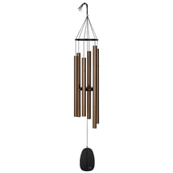 Woodstock Chimes Bronze Aluminum 44 in. Wind Chime