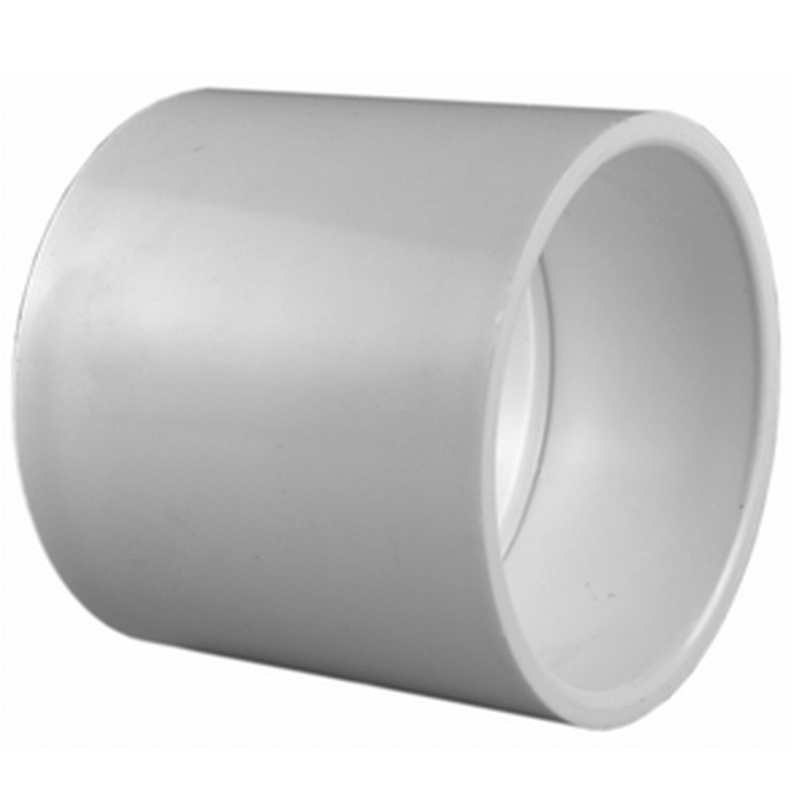Charlotte Pipe Schedule 40 8 in. Socket X 8 in. D Slip PVC Coupling 1 ...