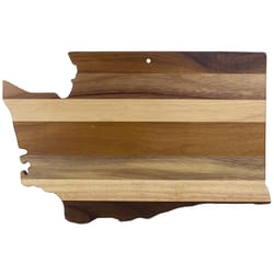 Totally Bamboo Rock & Branch 15.51 in. L X 10 in. W X 0.6 in. Wood Serving & Cutting Board