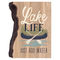 P Graham Dunn 7 in. H X 5.5 in. L Multicolored Wood Barky Sign