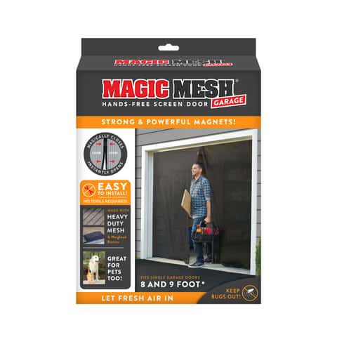 Magic Mesh Hands Free Garage Screen Door 1 pc - Ace Hardware