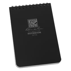 Rite in the Rain 4 in. W X 6 in. L Spiral Black All-Weather Notebook