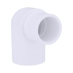 Charlotte Pipe Schedule 40 1-1/4 in. Slip X 1 in. D Slip PVC Elbow 1 pk