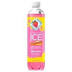 Sparkling Ice Starburst Strawberry Carbonated Water 17 oz 1 pk