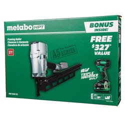 Metabo HPT Cordless Framing Nailer Kit (Battery & Charger)