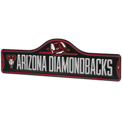 Open Road Brands Arizona Diamondbacks Street Sign Embossed Metal 1 pc