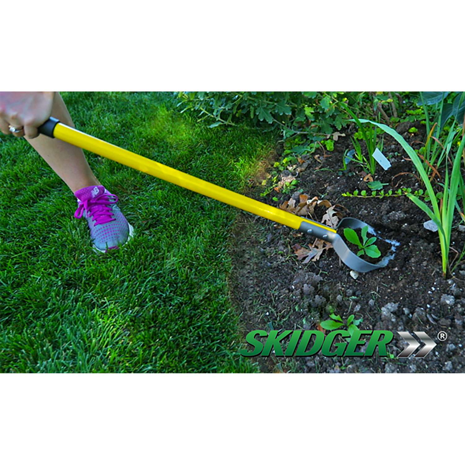 SKIDGER 60 in. L Handle Weeding Tool