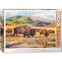 Eurographics Roaming the Plains Jigsaw Puzzles Multicolored 1000 pc