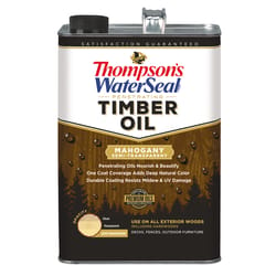 Thompson's WaterSeal Penetrating Timber Oil Semi-Transparent Mahogany Penetrating Timber Oil 1 gal