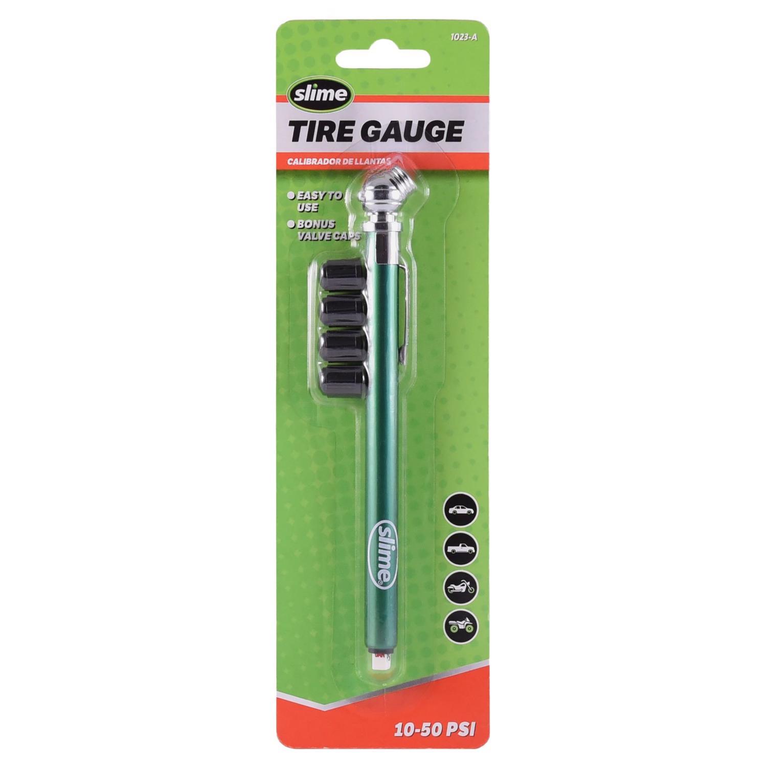 Photos - Other for Motorcycles Slime 50 psi Pencil Tire Pressure Gauge 1023-AT 