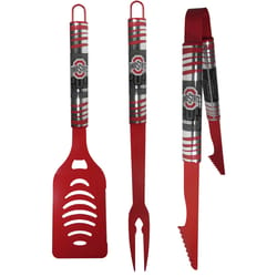 Siskiyou Sports Metal Red Grill Tool Set 3 pc