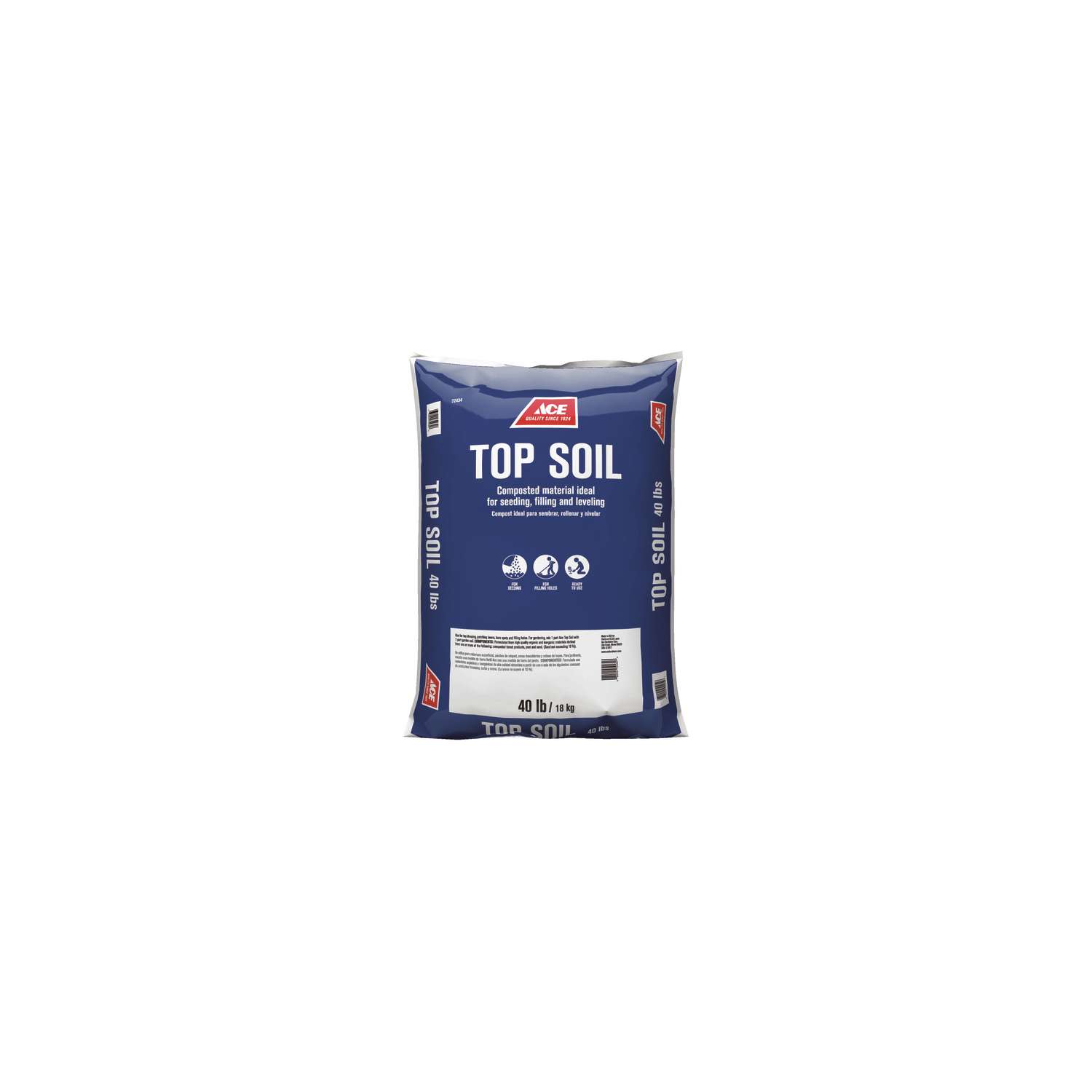 Ace All Purpose Top Soil 0.75 cubic feet Ace Hardware