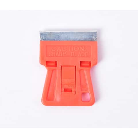 Plastic Razor Blade Scraper Tool, 6 Pcs Razor Scraper with 60 Pcs Plastic  Blades