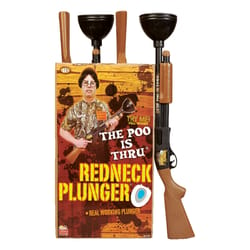 Kid Toyz Redneck Shotgun Toilet Plunger 32 in. L X 5-3/4 in. D