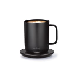 Ember 10 oz Black BPA Free Temperature Control Mug