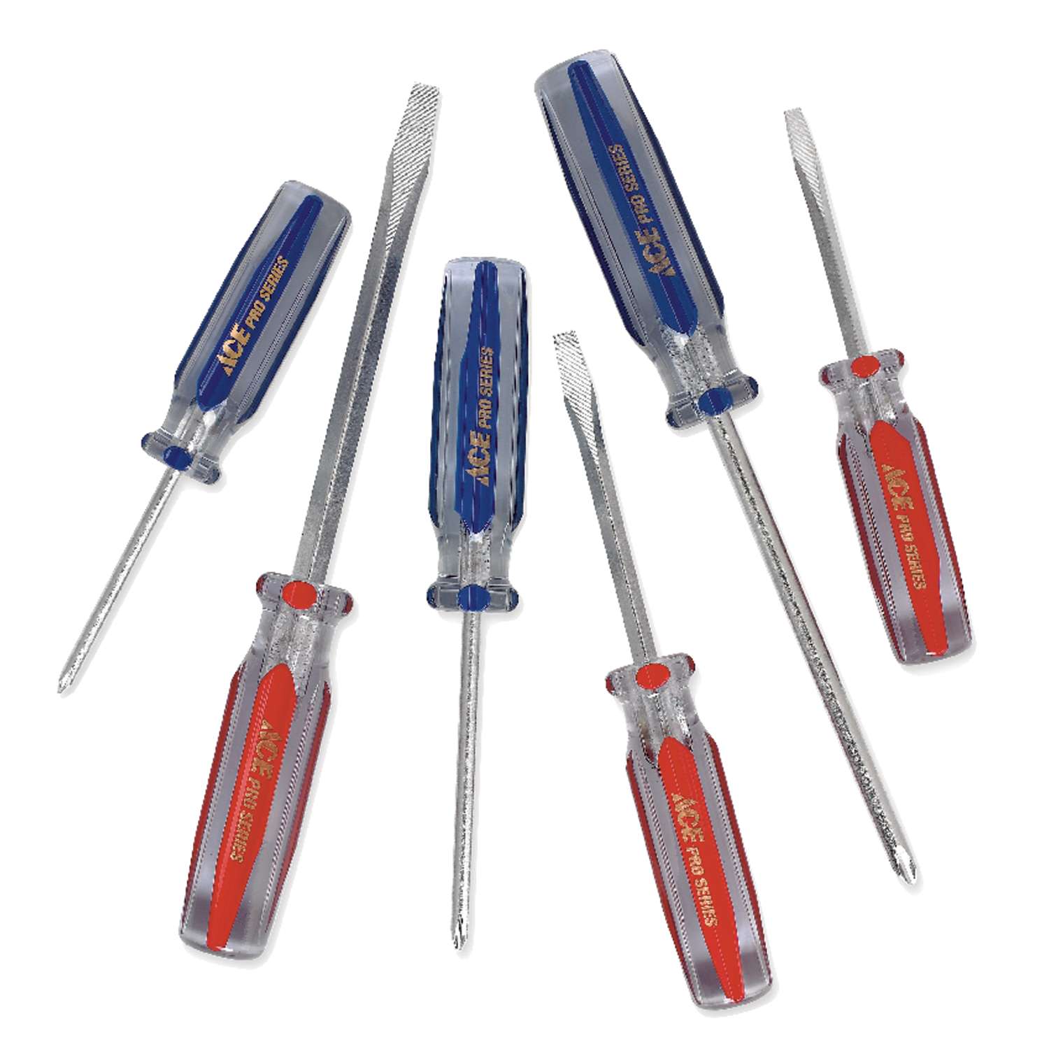 Ace Pro 6 pc. Screwdriver Set 10.35 in. Ace Hardware