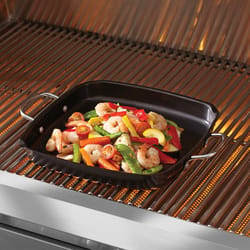 Mr. Bar-B-Q Carbon Steel Deep Dish Griddle 14.17 in. L X 11 in. W 1 pk