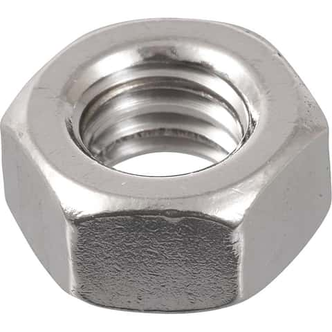 HILLMAN 5/16-18 in. Stainless Steel USS Hex Nut 100 pk - Ace Hardware