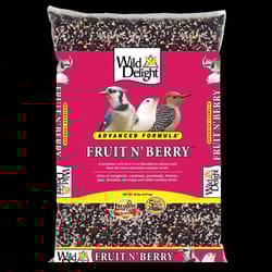 Wild Delight Fruit N Berry Assorted Species Sunflower Seeds Wild Bird Food 20 lb