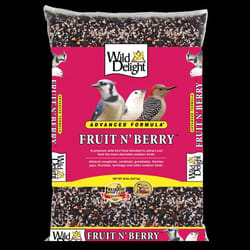 Wild Delight Fruit N Berry Assorted Species Sunflower Seeds Wild Bird Food 20 lb