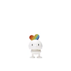 Hoptimist Rainbow Decorative Figurine ABS Plastic/Steel 1 pk