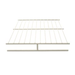 Organized Living 12 in. W X 144 in. L Steel Shelf with Hanging Rod