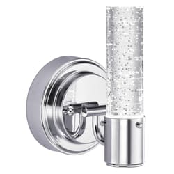 Westinghouse 1 Chrome Gray Wall Sconce