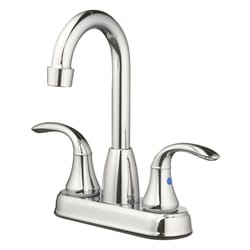 LDR Two Handle Chrome Bar Faucet