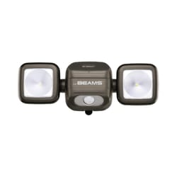 Mr. Beams NetBright Motion-Sensing Battery Powered LED Dark Brown Security Light