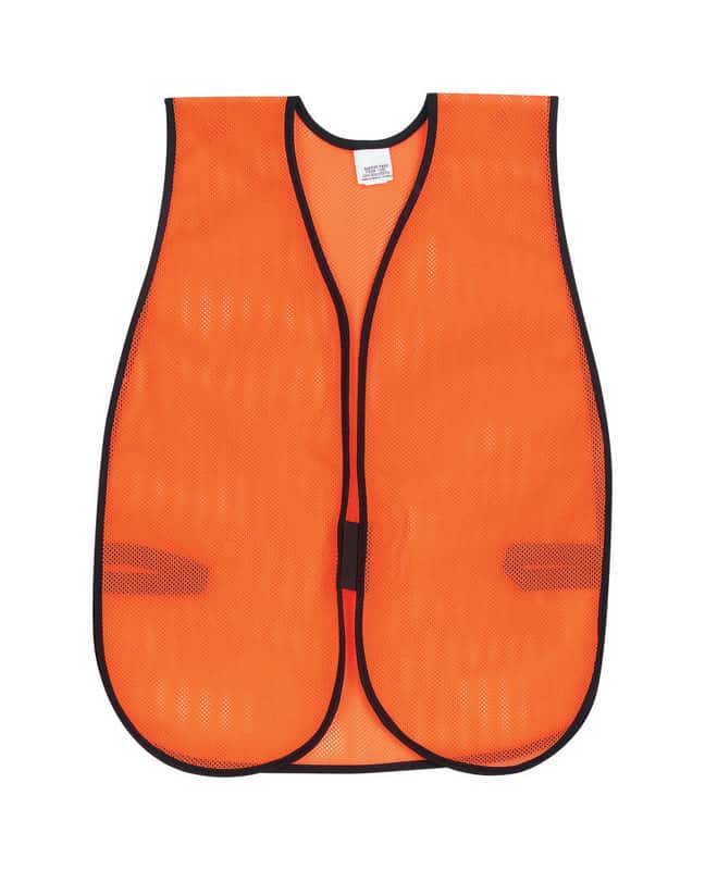 MCR Safety Safety Vest Orange One Size Fits All Ace Hardware
