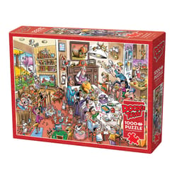 Cobble Hill Doodle Town Thanksgiving Togetherness Jigsaw Puzzle 1000 pc