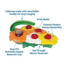 Insect Lore Deluxe Butterfly Feeder Multicolored