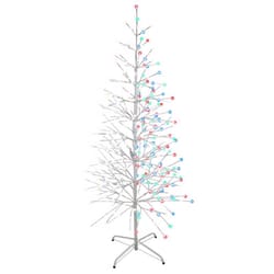 Celebrations LED Multi Birch 5.5 ft. Yard Decor