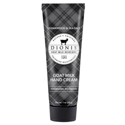 Dionis Goat Milk Skincare Black Cedarwood and Sea Salt Hand Cream 1 oz 1 pk