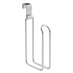 iDesign Metalo Chrome Silver Over the Tank Toilet Paper Holder