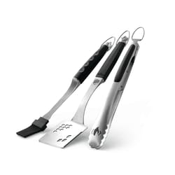 Napoleon Stainless Steel Black/Silver Grill Tool Set 3 pc