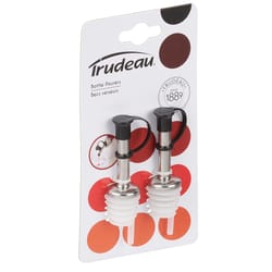 Trudeau Silver Stainless Steel Wine Pourer