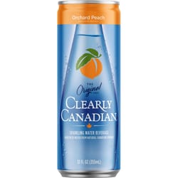 Clearly Canadian Peach Sparkling Spring Water 12 fl. oz. 1 pk