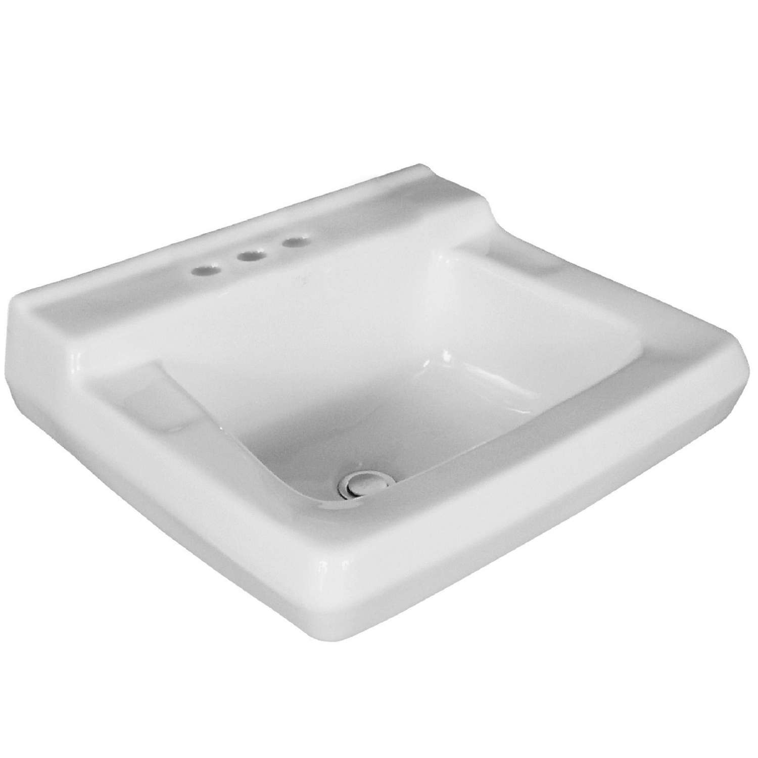 Mansfield Willow Run Vitreous China Wall Mount Bathroom Sink Ace Hardware