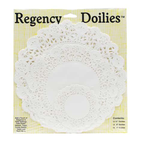 Regency Doilies White Paper Assorted Size Doilies - Ace Hardware