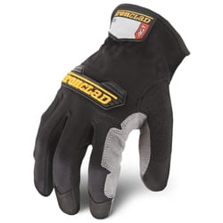 Ironclad Workforce Men's Indoor/Outdoor Palm Work Gloves Gray XL 1 pair