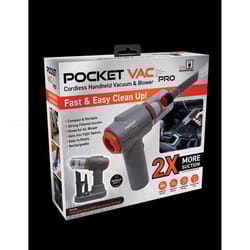Pocket Vac Pro Bagged Cordless HEPA Filter Hand Vacuum