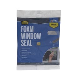 M-D BUILDING PRODUCTS Gray PVC Weather Stripping Tape For Doors and Windows 204 in. L X 0.25 in.