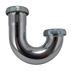 Plumb Pak 1-1/4 in. D Brass J-Bend