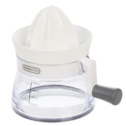 Progressive Prepworks Clear/White ABS Plastic Juicer 2 cups