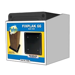 Pylex Fixplak 66 Black Steel Base Plate 6.63 in. L