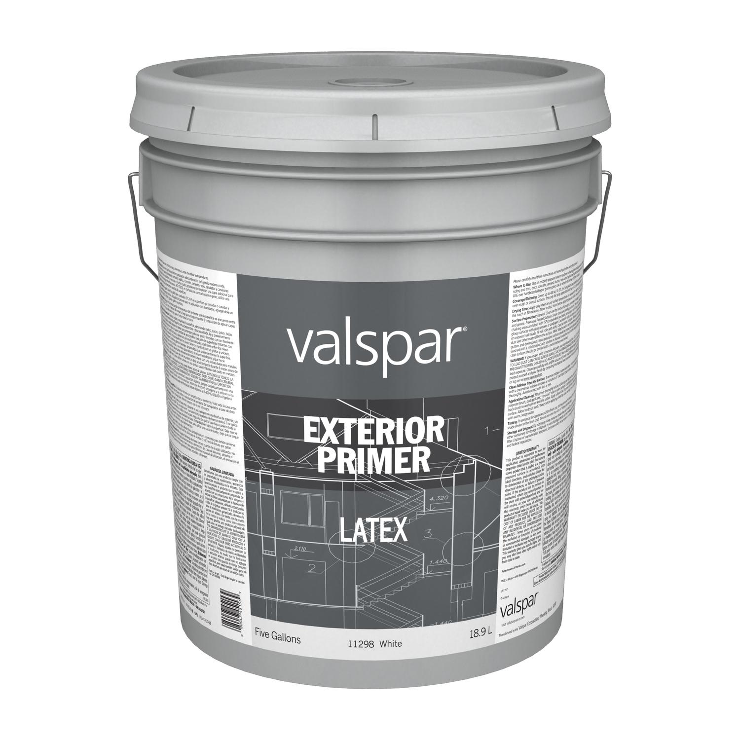 UPC 080047451539 product image for Valspar Professional Exterior Latex Primer - 5 Gallon | upcitemdb.com