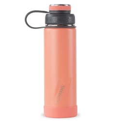 EcoVessel Boulder 20 oz Tropical Melon BPA Free Insulated Water Bottle w/ Strainer