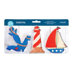 R&M International Corp 4 in. L Coastal Cookie Cutter Set Assorted 1 pc