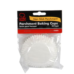 Chef Craft White Parchment Paper Baking Cups